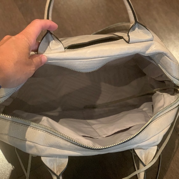 Rebecca Minkoff Light Grey Vanity Satchel - Picture 3 of 6